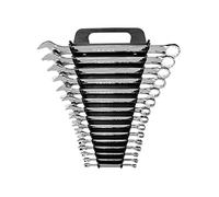 TEKTON 18772 Combination Wrench Set with Store and Go Keeper, Inch, 1/4-Inch - 1-Inch, 15-Piece