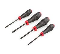 TEKTON 26753 Slotted and Phillips Screwdriver Set, 4-Piece