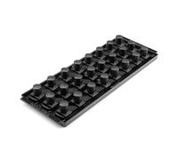 TEKTON 3/4 Inch Drive 3-Rail Socket Organizer Set, Black (24-Tool) | OST36224 | Made in USA