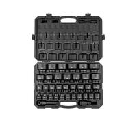 TEKTON 3/4 Inch Drive Shallow 6-Point Socket Set with Case, 36-Piece (1/2-2-1/2 in.) | SID93408