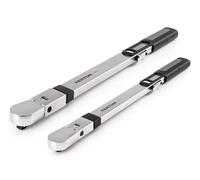 TEKTON 3/8, 1/2 Inch Drive 72-Tooth Split Beam Torque Wrench Set with Cases, 2-Piece (26-130 Nm, 70-350 Nm) | TRQ99903