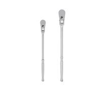 TEKTON 3/8, 1/2 Inch Drive Flex Head Long Ratchet Set, 2-Piece (12, 14 in.) | SRH99201