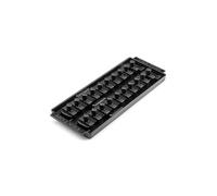 TEKTON 3/8 Inch Drive 2-Rail Socket Organizer Set, Black (20-Tool) | OST11220 | Made in USA