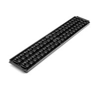 TEKTON 3/8 Inch Drive 2-Rail Socket Organizer Set, Black (40-Tool) | OST13240 | Made in USA