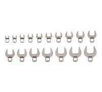 TEKTON 3/8 Inch Drive Crowfoot Wrench Set, 17-Piece (8-24 mm) | WCF93202
