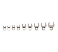 TEKTON 3/8 Inch Drive Crowfoot Wrench Set, 9-Piece (5/16-3/4 in.) | WCF93101