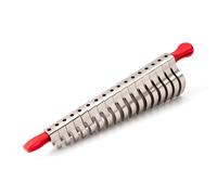 TEKTON 3/8 Inch Drive Crowfoot Wrench Set with Key, 17-Piece (8-24 mm) | WCF94202