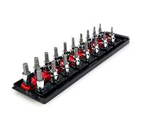 Tekton 3/8 Inch Drive Hex Bit Socket Set SHB91201, 18-Piece (1/8-3/8 in, 3-10 mm)