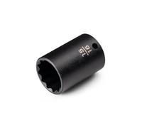 TEKTON 3/8 Inch Drive x 15/16 Inch Semi-Deep 12-Point Impact Socket | SID14224