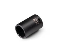 TEKTON 3/8 Inch Drive x 22 mm Semi-Deep 12-Point Impact Socket | SID14322