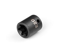 TEKTON 3/8 Inch Drive x E20 External Star Impact Socket | SID12420