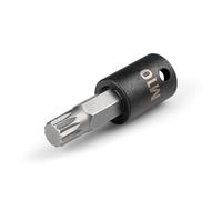 TEKTON 3/8 Inch Drive x M10 Triple Square Impact Bit Socket | SIB18210