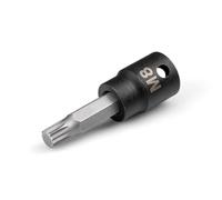 TEKTON 3/8 Inch Drive x M8 Triple Square Impact Bit Socket | SIB18208