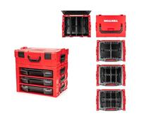 TEKTON 3-Drawer Stack with Tool Box (L-BOXX 2) and Parts Trays | OLB99200