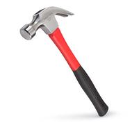 TEKTON 30123 Jacketed Fiberglass Claw Hammer, 16-Ounce