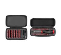TEKTON 4 mm and 1/4 Inch Bit Driver and Bit Set with Cases (134-Piece) | DRV99004
