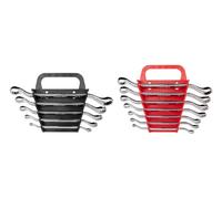 TEKTON 45-Deg Offset Box End Wrench Set, 12-Piece (1/4-13/16 in, 6-19 mm) - Holder | WBE91301