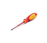 TEKTON 4mm Slotted Insulated Screwdriver (4 Inch Shank) DVS01308