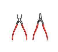 TEKTON 9 Inch 90-Degree Internal and External Retaining Ring Pliers Set, 2-Piece (0.090 in. Tips) | PRR90019
