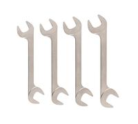 TEKTON Angle Head Open End Wrench Set, 4-Piece (1-5/16-1-1/2 in.) | WAE91004 | Made in USA