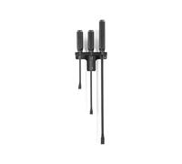 TEKTON Angled End Handled Pry Bar Set with Wall Hanger, 3-Piece (12, 17, 25 in.) | LSQ96503