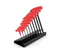 TEKTON Ball End Hex T-Handle Key Set with Stand, 10-Piece (2-10 mm) | KTX92201