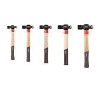TEKTON Ball Peen Hammer Set, 5-Piece (8, 12, 16, 25, 32 oz.) | HMA95002