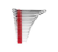 TEKTON Combination Spanner Set with Modular Organizers, 22 Pieces (6-32mm, Common Sizes) | WCB95204