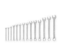 TEKTON Combination Wrench Set, 14-Piece (6-19 mm) | WCB90208