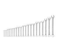 TEKTON Combination Wrench Set, 22-Piece (6-32 mm, Common Sizes) | WCB90213