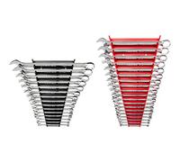 TEKTON Combination Wrench Set, 34-Piece (1/4-1 in., 6-24 mm) - Rack | WCB91301