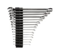 TEKTON Combination Wrench Set with Modular Organizers, 15-Piece (1/4-1 in.) | WCB95102