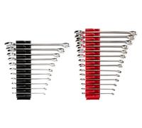 TEKTON Combination Wrench Set with Modular Organizers, 25-Piece (1/4-3/4 in., 6-19 mm) | WCB95301