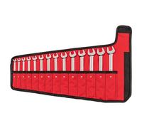 TEKTON Combination Wrench Set with Pouch, 14-Piece (6-19 mm) | WCB94201