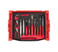 TEKTON Gripping, Cutting, and Locking Pliers Set with Open Top Drawer and Rack (12-Piece) | PLR96001