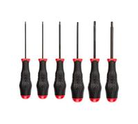 TEKTON Hex High-Torque Black Oxide Blade Screwdriver Set, 6-Piece (2-6 mm) | DHX91203 | Made in USA