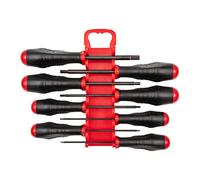 TEKTON Hex High-Torque Screwdriver Set, 8-Piece (1.5-8 mm) - Holder | Made in USA | DHX92201