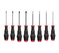 TEKTON High-Torque Screwdriver Set, 8-Piece (#0 - #3, 1/8-5/16 in.) | DRV43016 | Made in USA