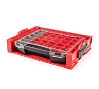 TEKTON Lidded Drawer (i-BOXX) with 26-Piece Organizer Bin Set in Stacking Drawer Rack | OLB94024
