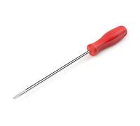 TEKTON Long 1/4 Inch Slotted Hard Handle Screwdriver | DSE34250