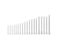 TEKTON Long Fixed/Flex Head 12-Point Ratcheting Box End Wrench Set, 19-Piece (6-24 mm) | WRB95004