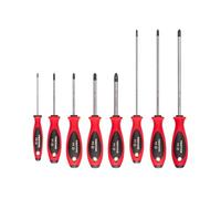 TEKTON Phillips Screwdriver Set - 4, 8 Inch Shanks, 8-Piece (#0-#4) | DWP90000