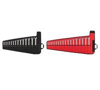 TEKTON Reversible 12-Point Ratcheting Combination Wrench Set with Pouch, 34-Piece (1/4-1 in., 6-24 mm) | WRC94405