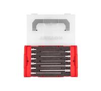 TEKTON SHB91703 3/8 Inch Long Ball End Hex Key Set with Stackable Tool Box, 11 Pieces (3-10mm)