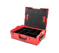 TEKTON Stacking Tool Box (L-BOXX 2) with 6-Cavity Parts Tray and Lid Insert | OLB91001