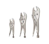 TEKTON Straight Jaw Locking Pliers Set (3-Piece) | PLK90004