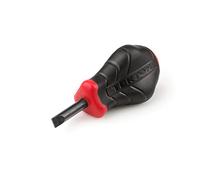 TEKTON Stubby 1/4 Inch Slotted High-Torque Screwdriver | DHE10250