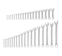 TEKTON Stubby and Standard Length Combination Wrench Set, 38-Piece (1/4-1-1/4 in.) | WCB90911