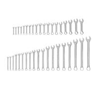 TEKTON Stubby and Standard Length Combination Wrench Set, 38-Piece (6-24 mm) | WCB90906