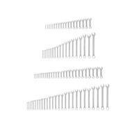 TEKTON Stubby and Standard Length Combination Wrench Set, 92-Piece (1/4-1-1/4 in., 6-32 mm) | WCB90914
